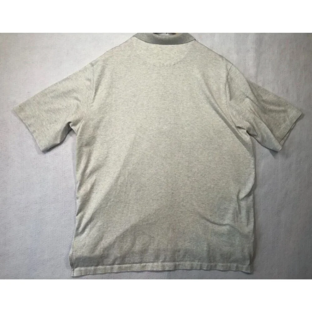 Polo by Ralph Lauren Polo Shirt Golf Fit Short Sleeved Light Gray Men's Size XXL